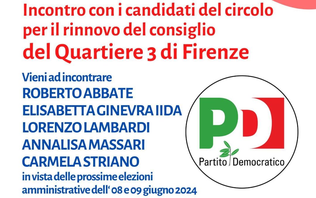 Lunedì 27 maggio Circolo Vie Nuove